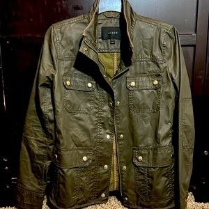 J.Crew Field Jacket Olive Green size small